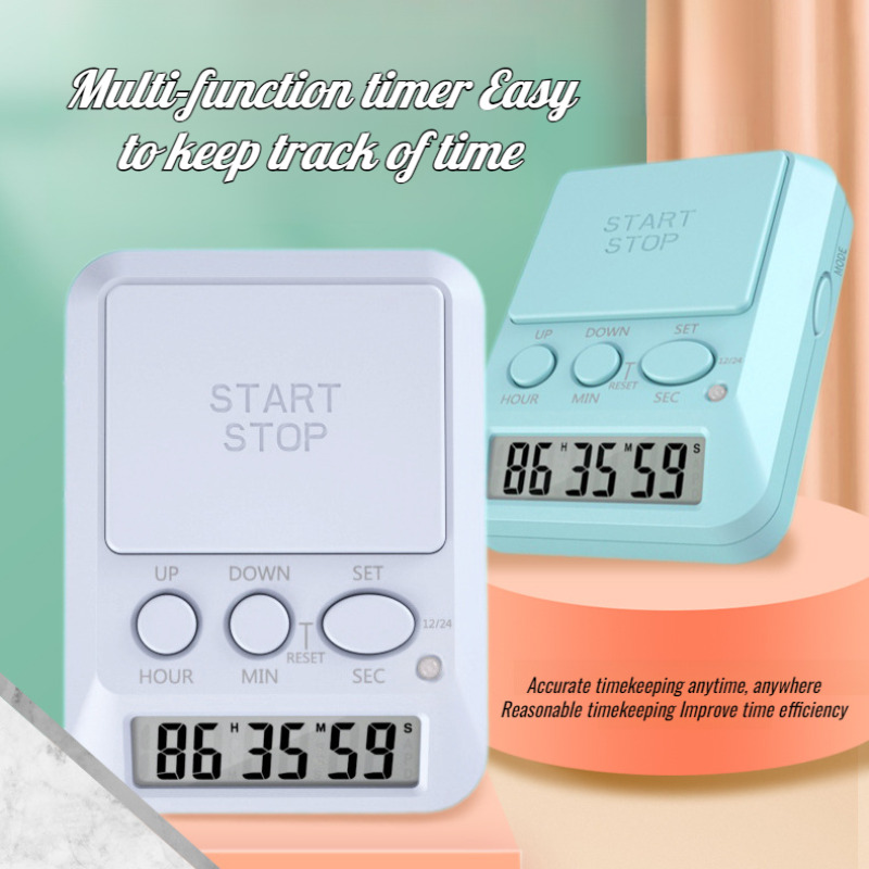 Kitchen Kids Baking Set - Student Visual Cooking Timer Digital Display