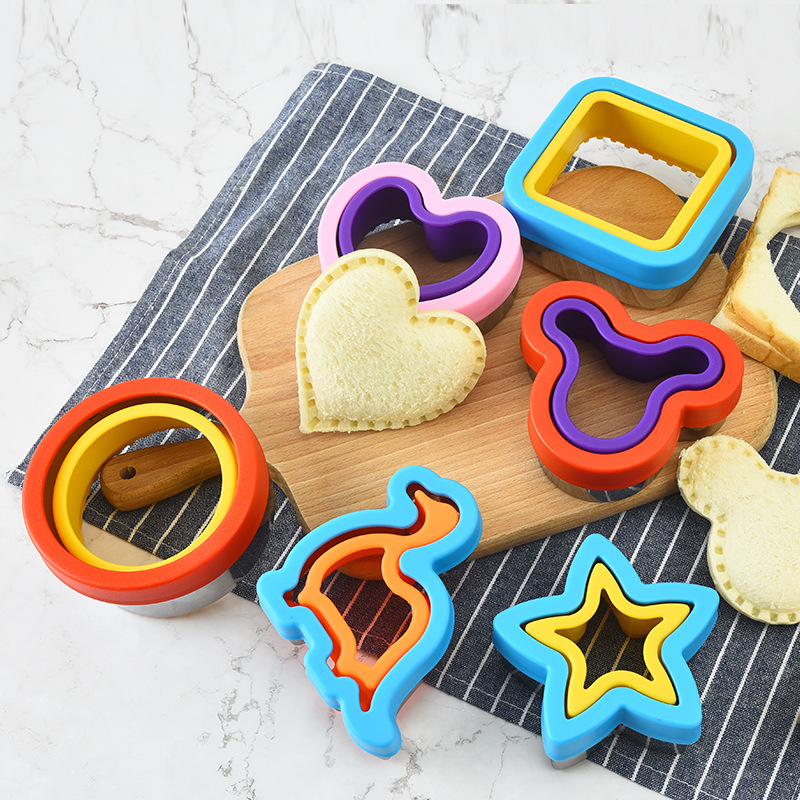 Kitchen Kids Baking Set - Stainless Steel Sandwich Cutter and Sealer