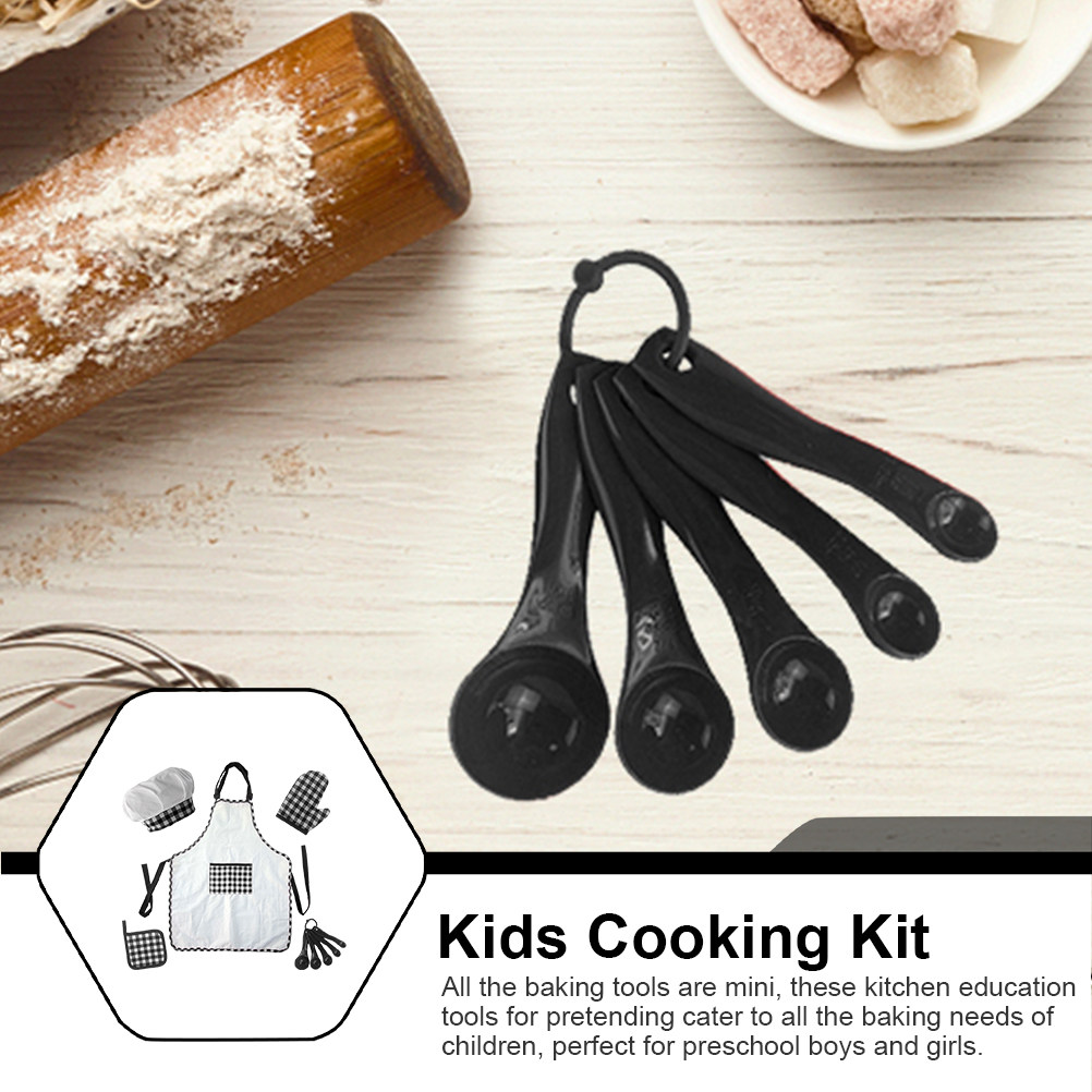 1Set Children Cooking Apron Se - Kitchen Kids Baking Set review and price