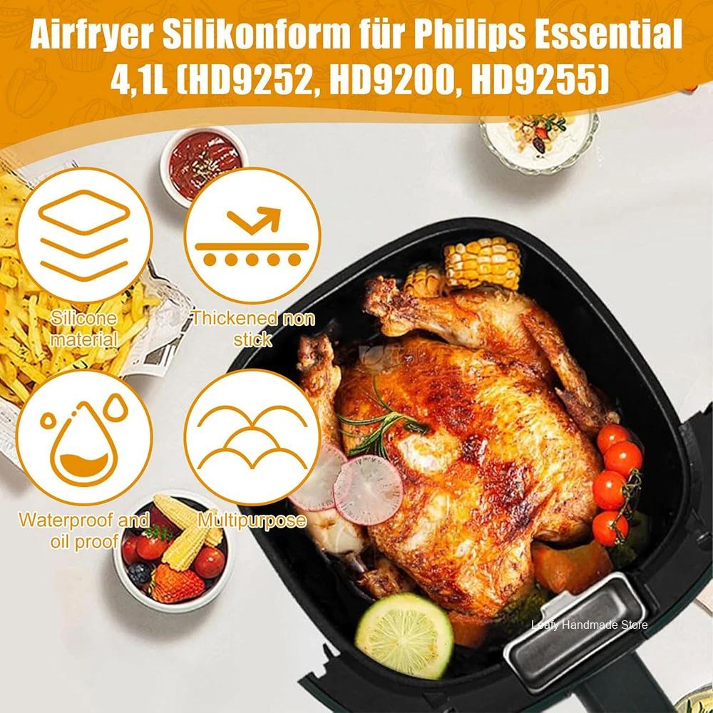 17cm Silicone Air Fryer Mould  - Philips Air Fryer Hd9252 review and price