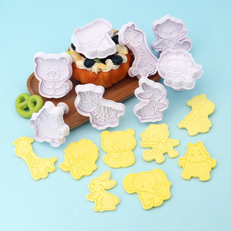 4Pcs Animal Cookie Cutter Set  - Kitchen Kids Baking Set review and price