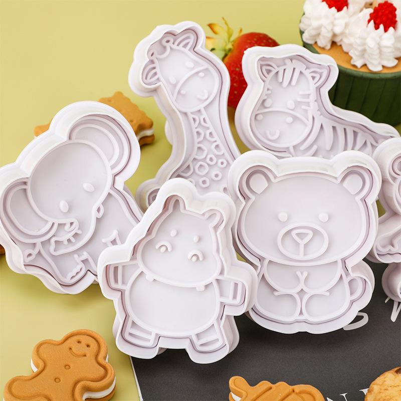 4Pcs Animal Cookie Cutter Set  - Kitchen Kids Baking Set review and price