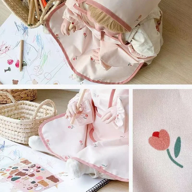Cute Cartoon Children Apron Sl - Kitchen Kids Baking Set review and price