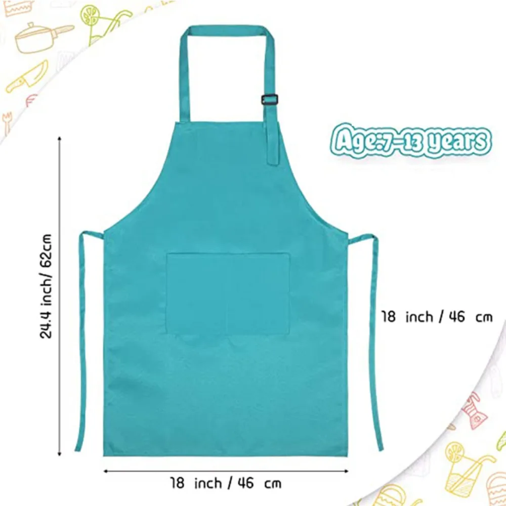 Children Chef Apron Front Pock - Kitchen Kids Baking Set review and price