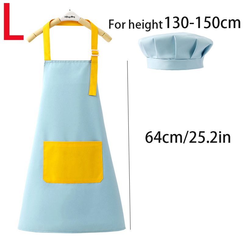 Kids Apron and Chef Hat Set Ad - Kitchen Kids Baking Set review and price